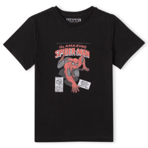 Marvel The Amazing Spider-Man Kids‘ T-Shirt – Black – 3-4 Jahre – Schwarz