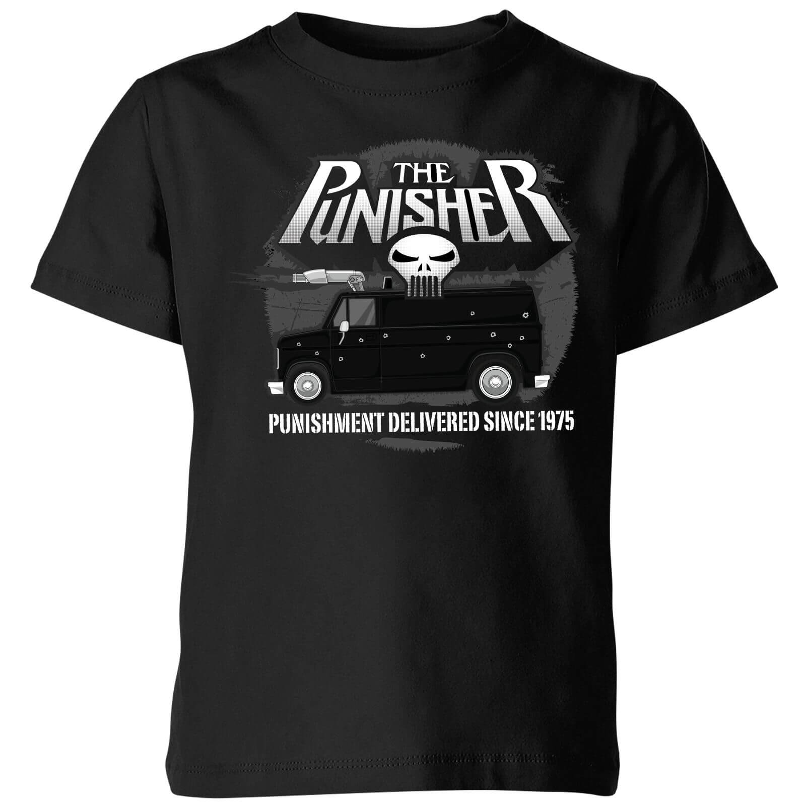 Marvel The Punisher Battle Van Kids‘ T-Shirt – Black – 3-4 Jahre – Schwarz Marvel The Punisher Battle Van Kids‘ T-Shirt – Black – 3-4 Jahre – Schwarz