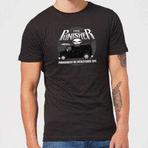 Marvel The Punisher Battle Van Männer T-Shirt – Schwarz – S