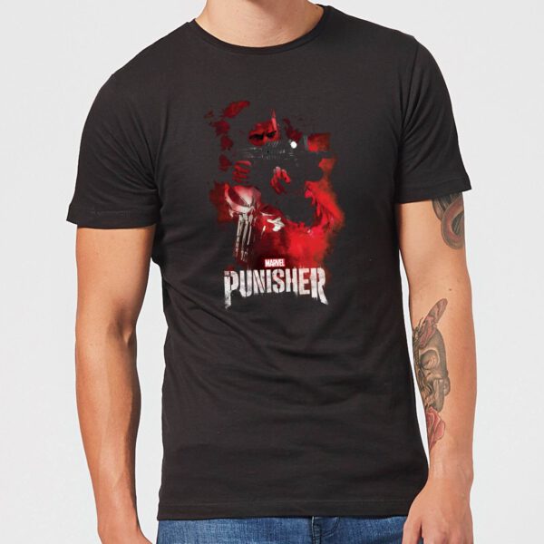 Marvel The Punisher Männer T-Shirt - Schwarz - S