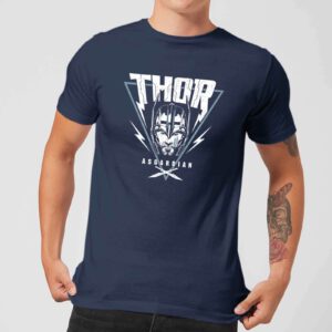 Marvel Thor Ragnarok Asgardian Triangle Herren T-Shirt – Navy Blau – S