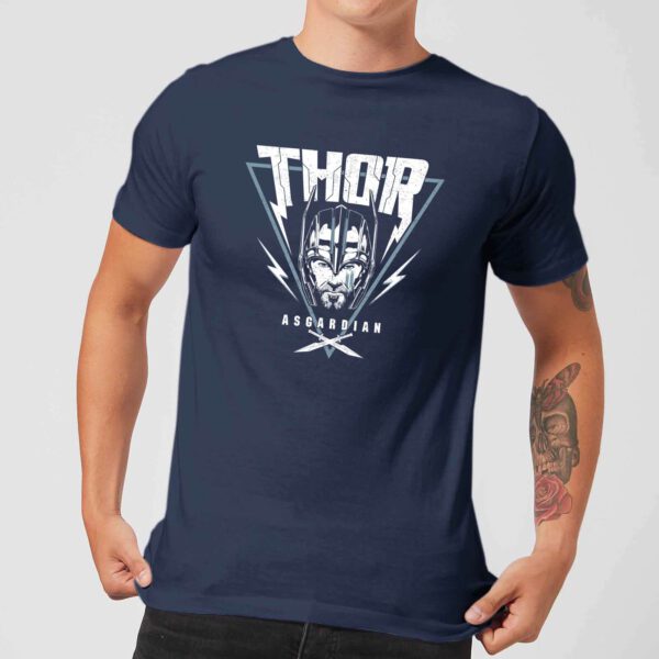 Marvel Thor Ragnarok Asgardian Triangle Herren T-Shirt - Navy Blau - S