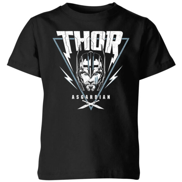 Marvel Thor Ragnarok Asgardian Triangle Kinder T-Shirt - Schwarz - 3-4 Jahre - Schwarz