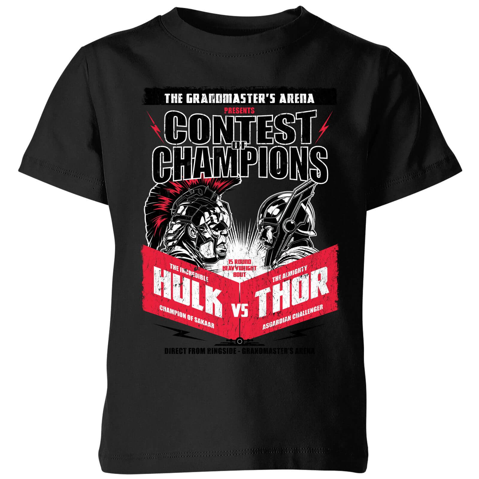 Marvel Thor Ragnarok Champions Poster Kinder T-Shirt – Schwarz – 3-4 Jahre Marvel Thor Ragnarok Champions Poster Kinder T-Shirt – Schwarz – 3-4 Jahre