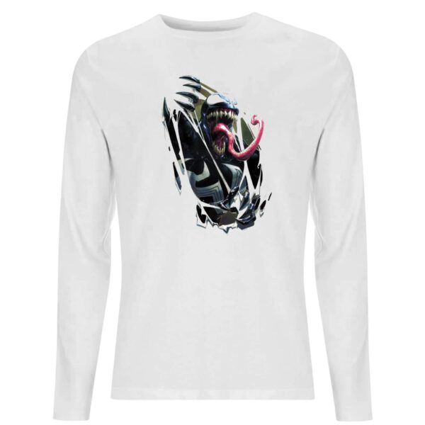 Marvel Venom Inside Me Men's Long Sleeve T-Shirt - White - XS - Weiß