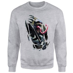 Marvel Venom Inside Me Sweatshirt – Grey – XS – Grey