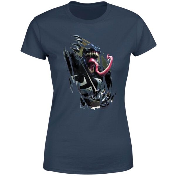 Marvel Venom Inside Me Women's T-Shirt - Navy - XS - Marineblau