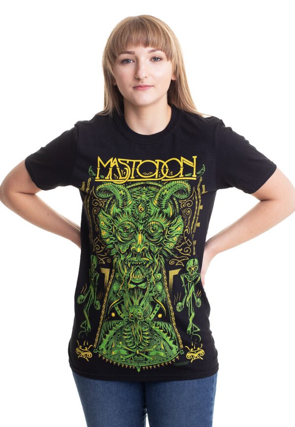 Mastodon - Devil on Black - - T-Shirts