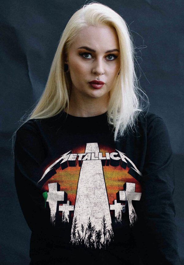 Metallica - Master Of Puppets Charcoal - Sweater