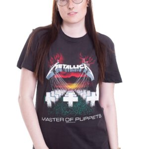 Metallica – Master Of Puppets Charcoal – T-Shirt