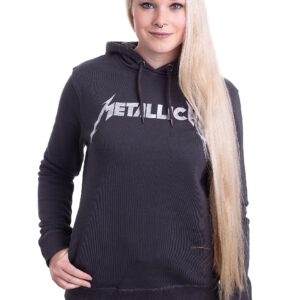 Metallica – White Logo Slate – Hoodie
