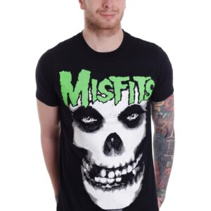 Misfits – Glow Jurek Skull – T-Shirt