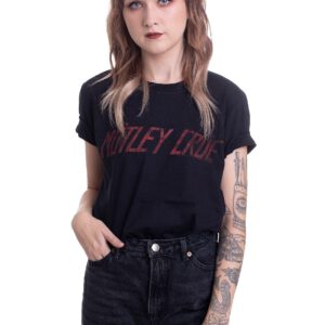 Mötley Crüe – Distressed Logo – T-Shirt