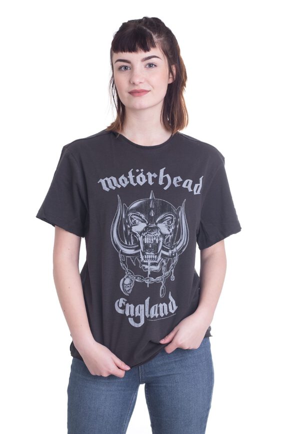 Motörhead - England Charcoal - T - T-Shirts