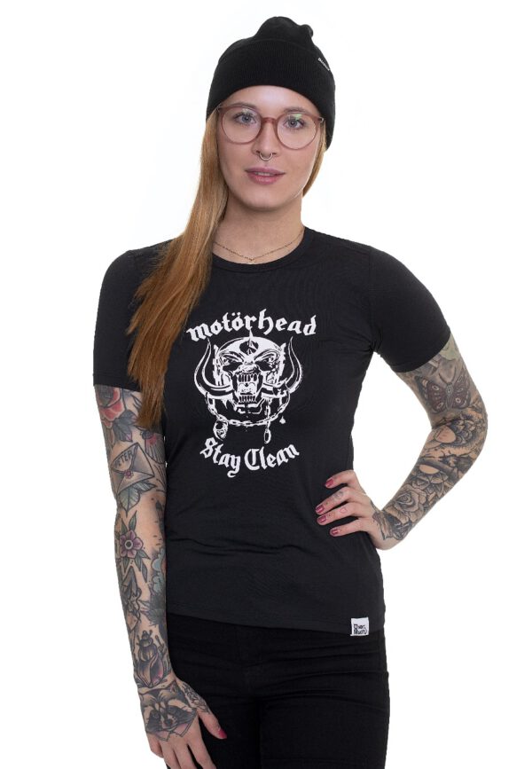 Motörhead - Stay Clean Active Sportswear - Girlies