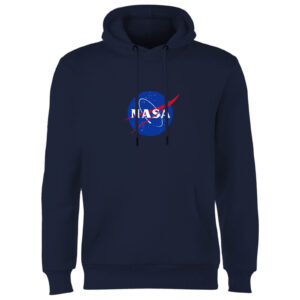 NASA Logo Insignia Hoodie – Navy – S