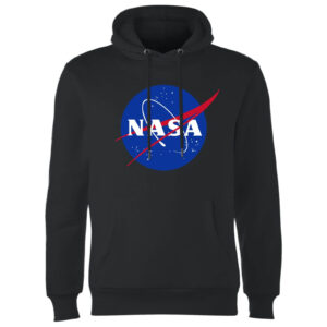 NASA Logo Insignia Hoodie – Schwarz – XL