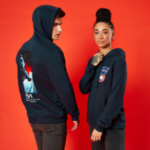 NASA Soyuz Unisex Hoodie – Navy Blau – S