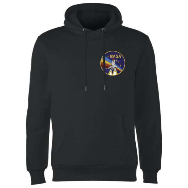 NASA Vintage Rainbow Shuttle Hoodie - Schwarz - XL