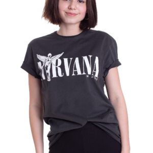 Nirvana - In Utero 2 Charcoal - - T-Shirts