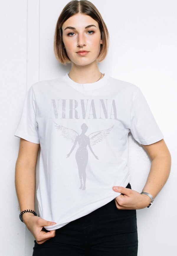 Nirvana - In Utero Tour White - - T-Shirts