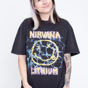 Nirvana – Lithium Oversized – T-Shirt