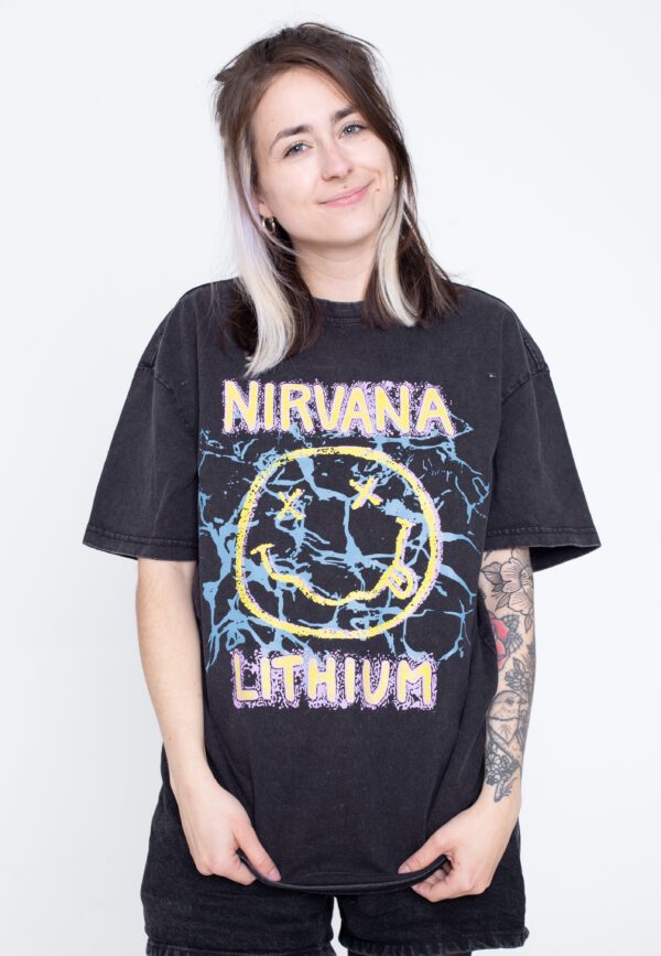 Nirvana - Lithium Oversized - - T-Shirts