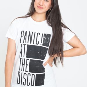Panic! At The Disco – Bars White – T-Shirt