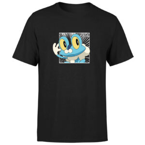 Pokemon Froakie Men’s T-Shirt – Black – XS