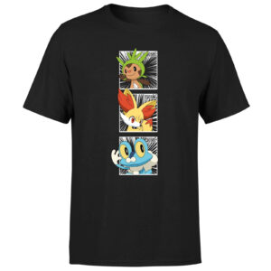 Pokemon Generation 6 Intro Men’s T-Shirt – Black – XS