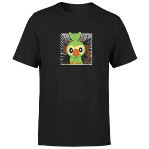 Pokemon Grookey Men’s T-Shirt – Black – XS