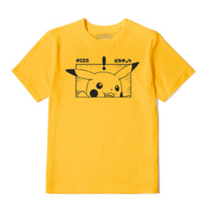 Pokémon Pikachu Unisex T-Shirt – Senfgelb – M