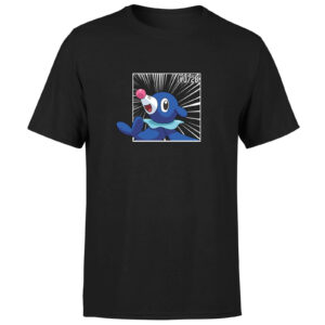 Pokemon Popplio Men’s T-Shirt – Black – XS