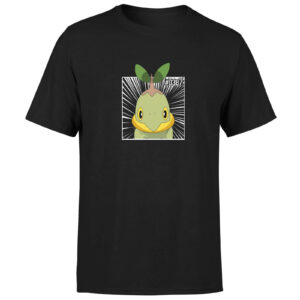Pokemon Turtwig Men’s T-Shirt – Black – XS