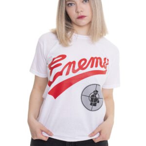 Public Enemy – Enemy Target White – T-Shirt