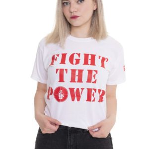 Public Enemy – Fight The Power White – T-Shirt