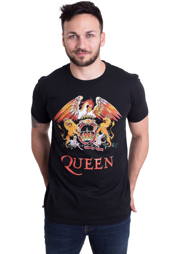 Queen - Classic Crest - - T-Shirts