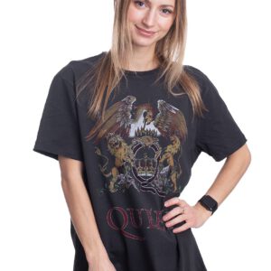 Queen – Coral Crest Charcoal – T-Shirt