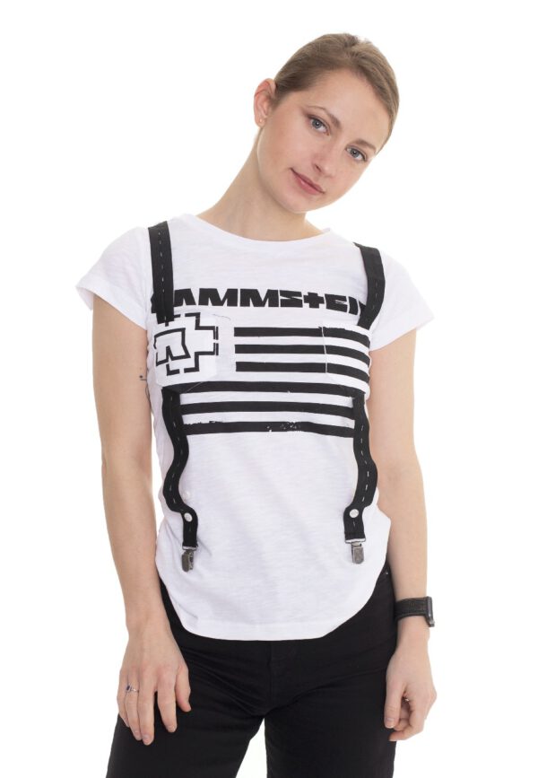 Rammstein - Suspender White - Girlies