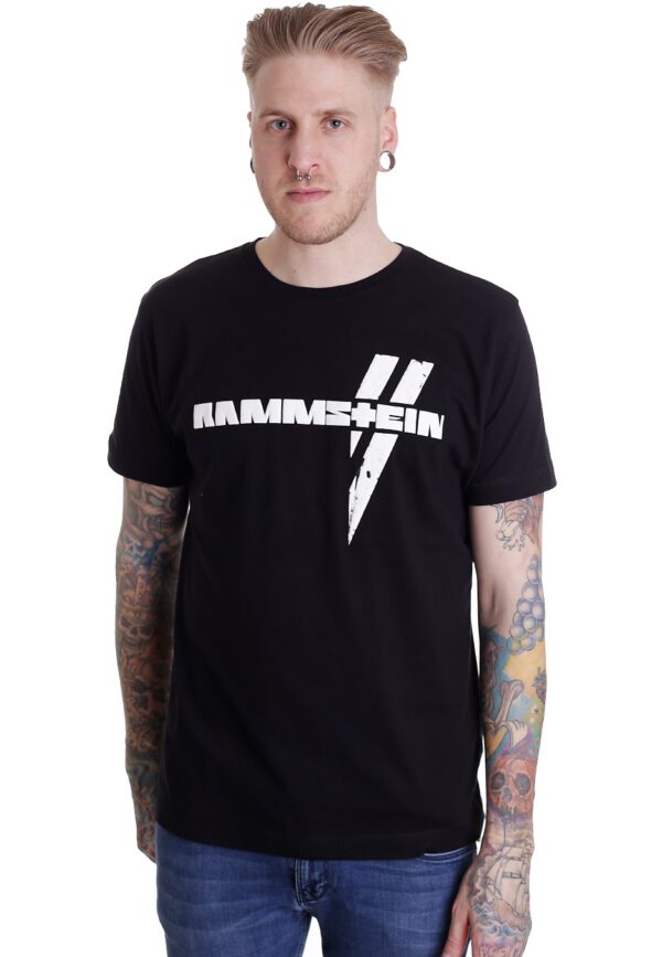 Rammstein - Weiße Balken - T - T-Shirts