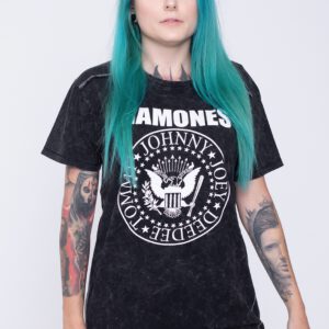 Ramones – Presidential Seal Snow Wash – T-Shirt
