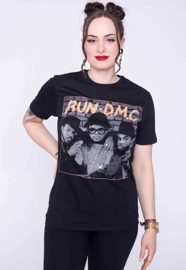 Run DMC - B&W Photo - - T-Shirts