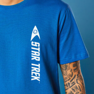 Science Star Trek T-Shirt – Royales Blau – S – Royal Blue