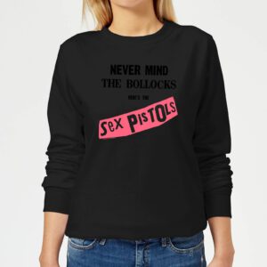 Sex Pistols Never Mind The B*llocks Damen Sweatshirt – Schwarz – L – Schwarz