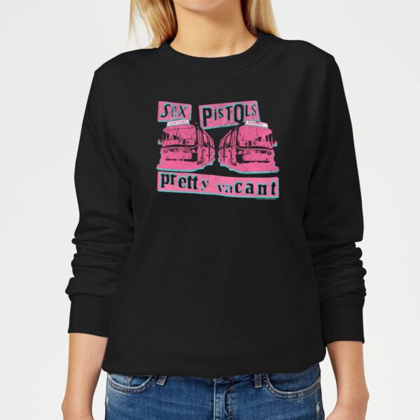 Sex Pistols Pretty Vacant Damen Sweatshirt - Schwarz - L - Schwarz