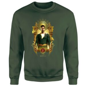 Shazam! Fury of the Gods The Muscle Sweatshirt – Green – M – Grün