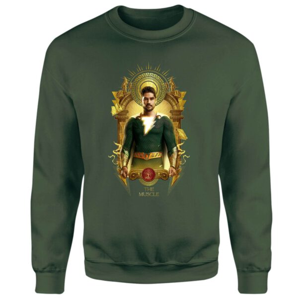 Shazam! Fury of the Gods The Muscle Sweatshirt - Green - M - Grün