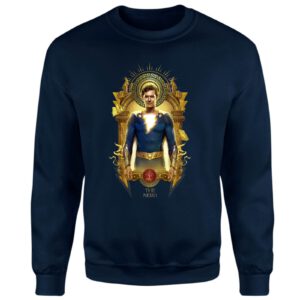 Shazam! Fury of the Gods The Nerd Sweatshirt – Navy – M – Marineblau