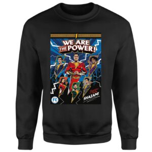 Shazam! Fury of the Gods We Are The Power! Sweatshirt – Black – XS – Schwarz