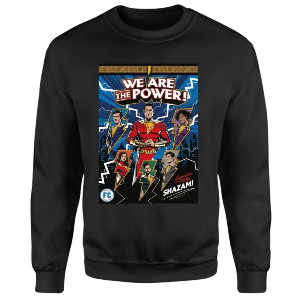 Shazam! Fury of the Gods We Are The Power! Sweatshirt - Black - XS - Schwarz